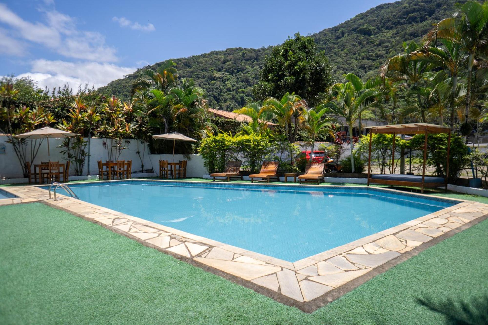 Hotel Costa Azul Ubatuba Kültér fotó