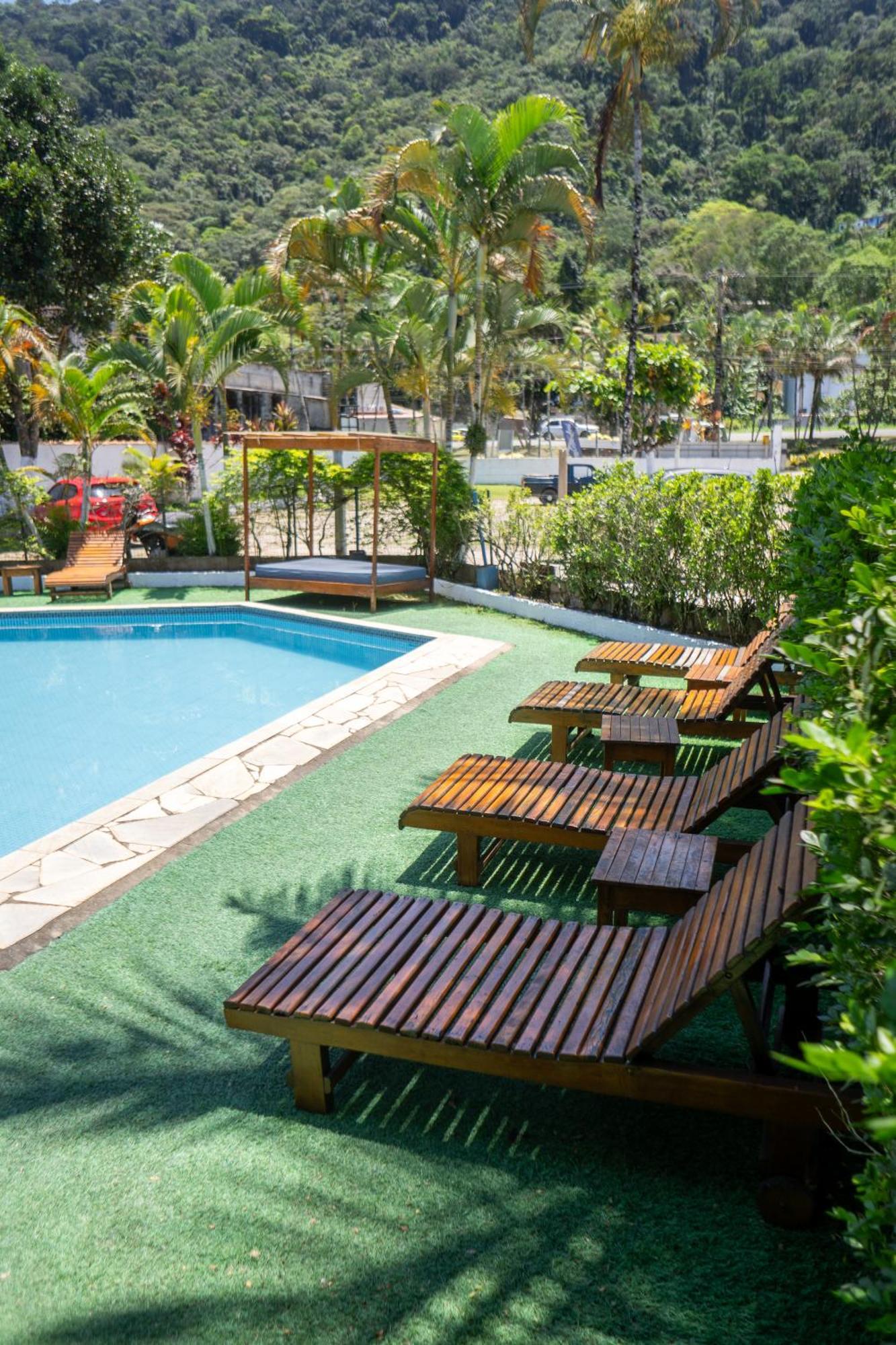 Hotel Costa Azul Ubatuba Kültér fotó